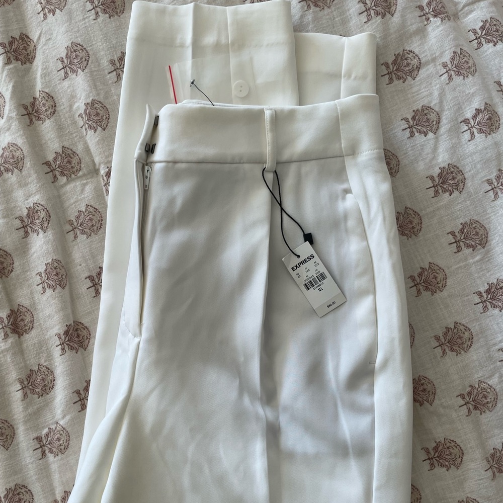NWT Express White Dress Pants